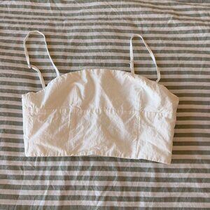 Zara Cropped Tank With Open 759 A